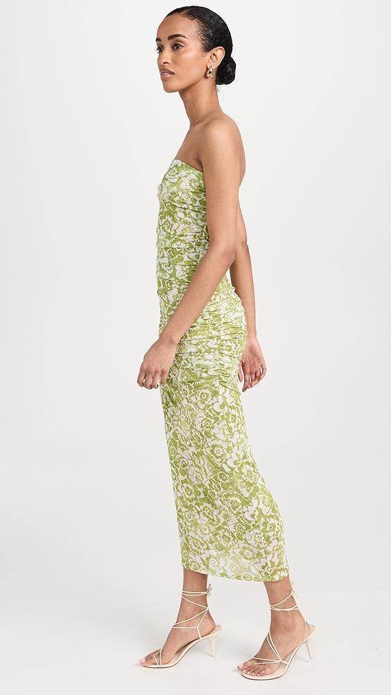 RESA Kristina Mesh Dress In Lotus | Shopbop Product Image
