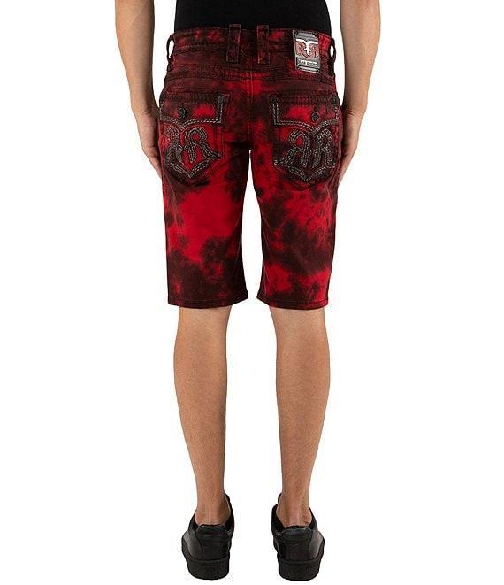 Rock Revival Garlyn 13#double; Inseam Tie-Dye Shorts Product Image
