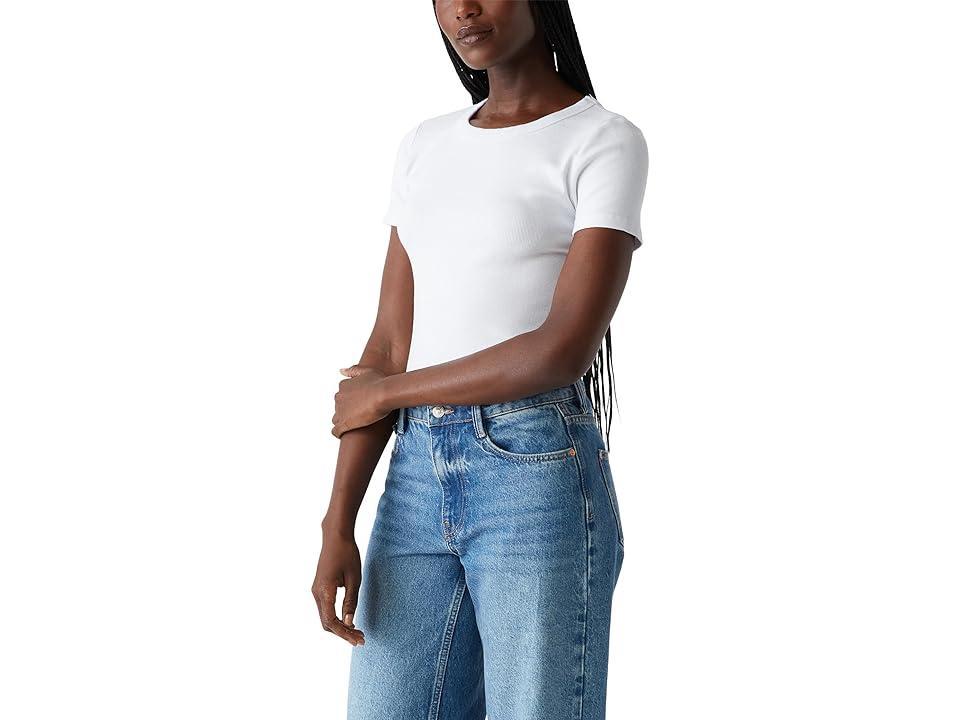 Michael Stars Rico Crew Neck Tee Women's Clothing Product Image
