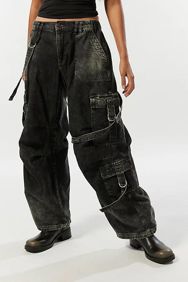 BDG Strappy Balloon Cargo Jean Womens at Urban Outfitters Product Image