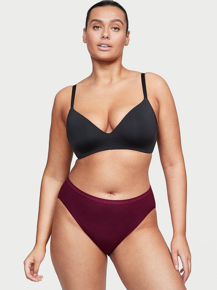 Stretch Cotton High-Leg Brief Panty Product Image