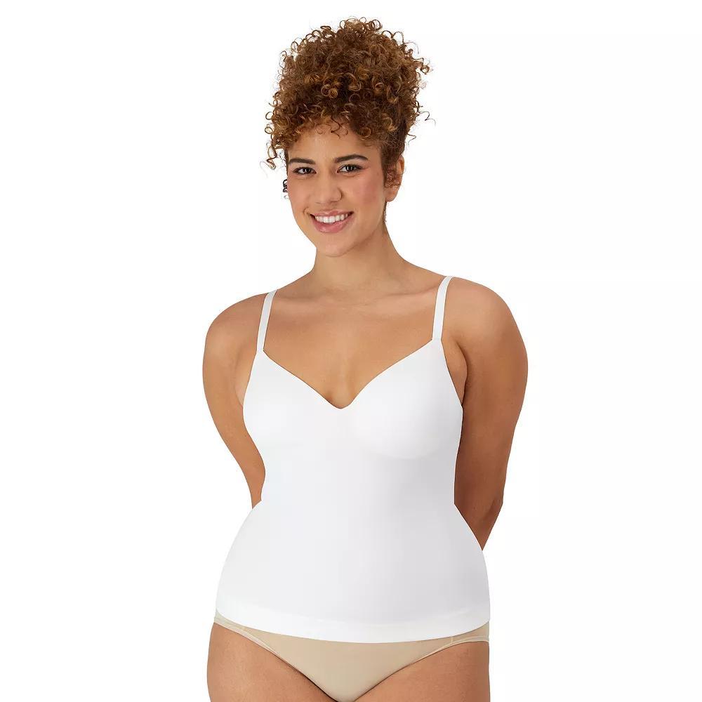 Maidenform Firm Control Shapewear Tummy Shaping Wireless Foam Cami S130, Women's, Size: Large, Just Brown Product Image