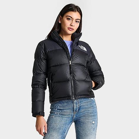 Womens Retro Nuptse Colorblocked Down Jacket Product Image