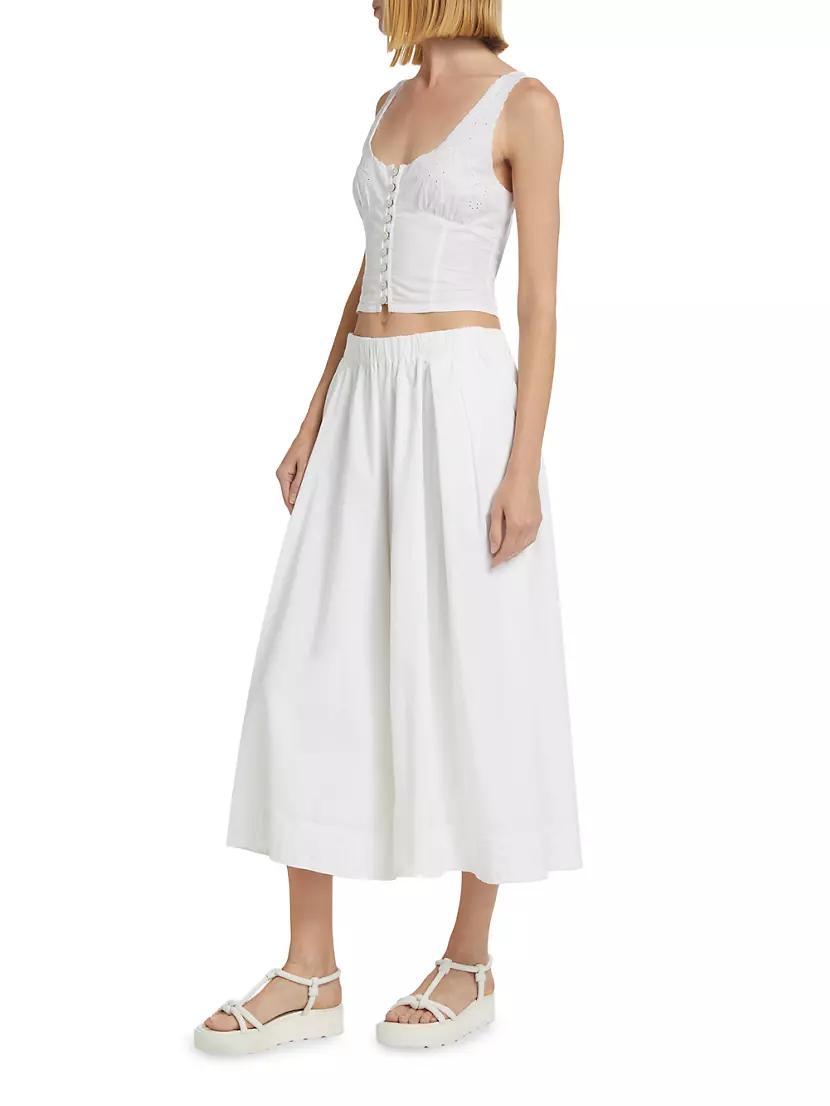 Into You Cotton Eyelet Pant Set Product Image