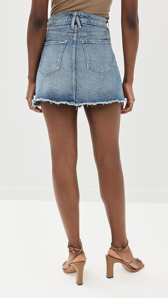 Good American Denim Uniform Mini Skirt | Shopbop Product Image