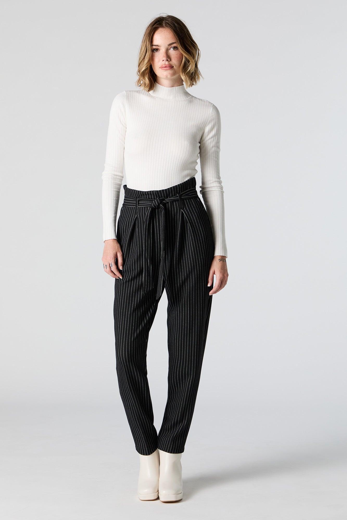 Crepe Paperbag Dress Pant Female Product Image