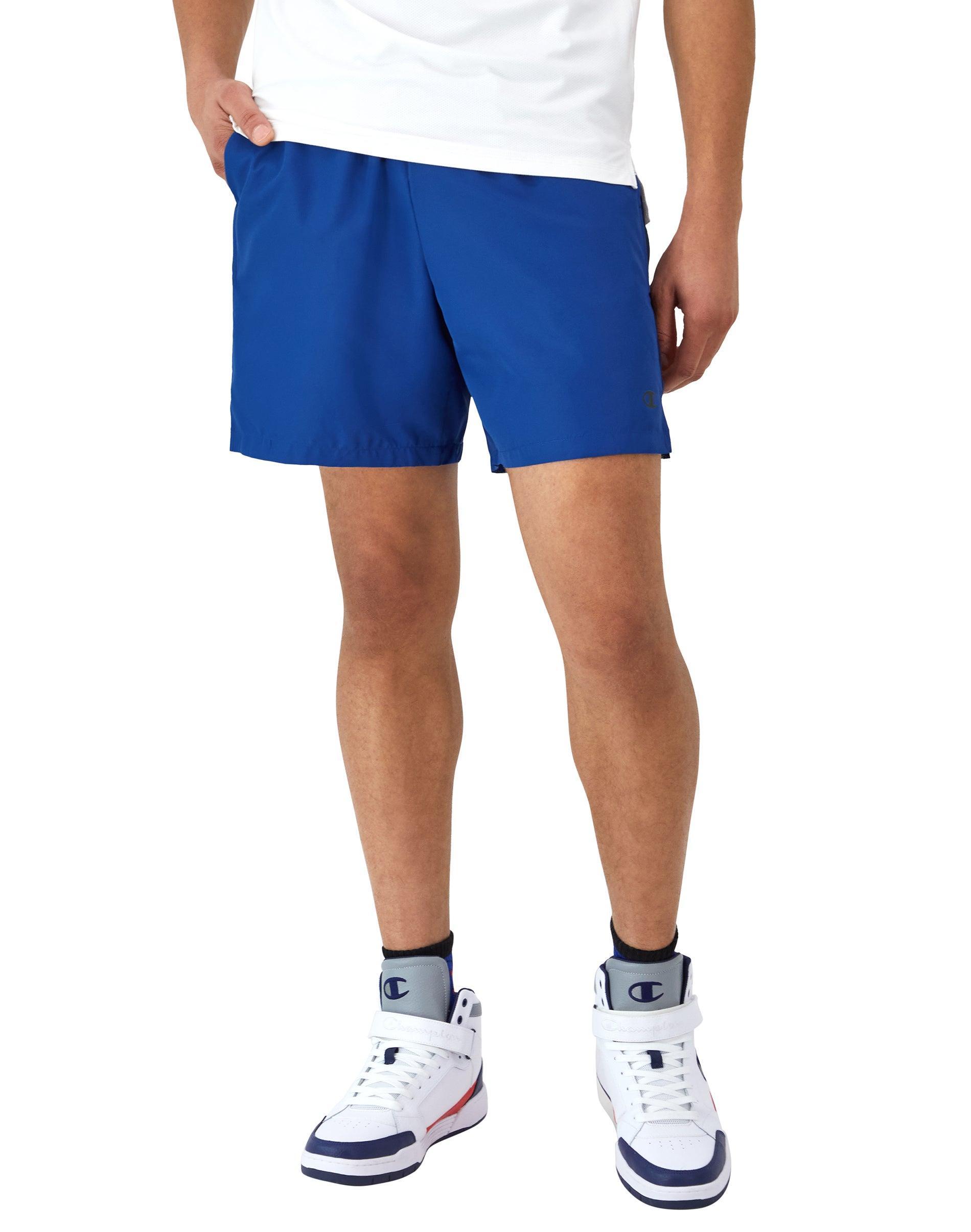 Mens Champion Woven Sports Shorts, 7 Black 2XL Product Image