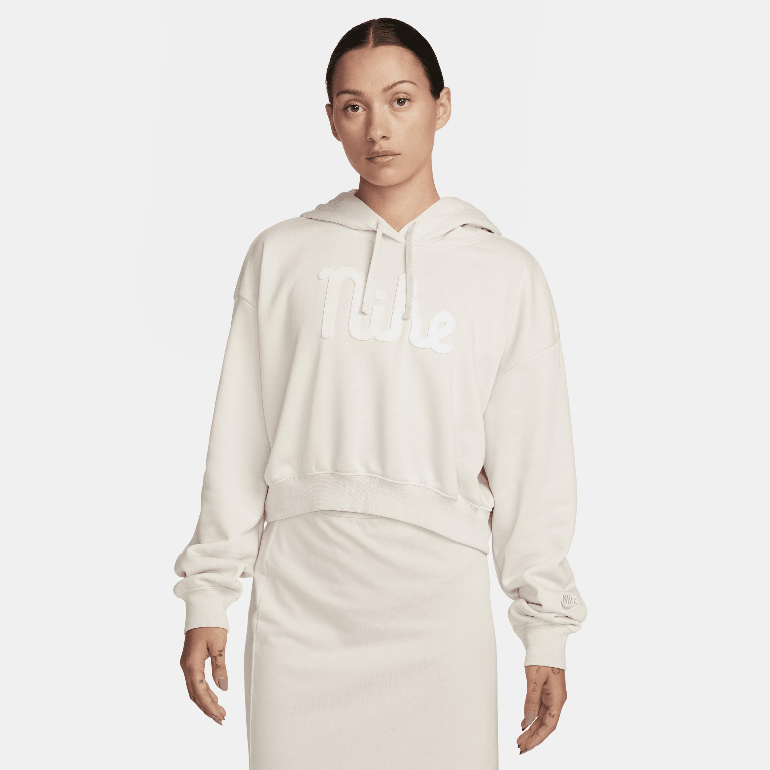 Nike Sportswear Club Fleece Women's Oversized Cropped Hoodie Product Image