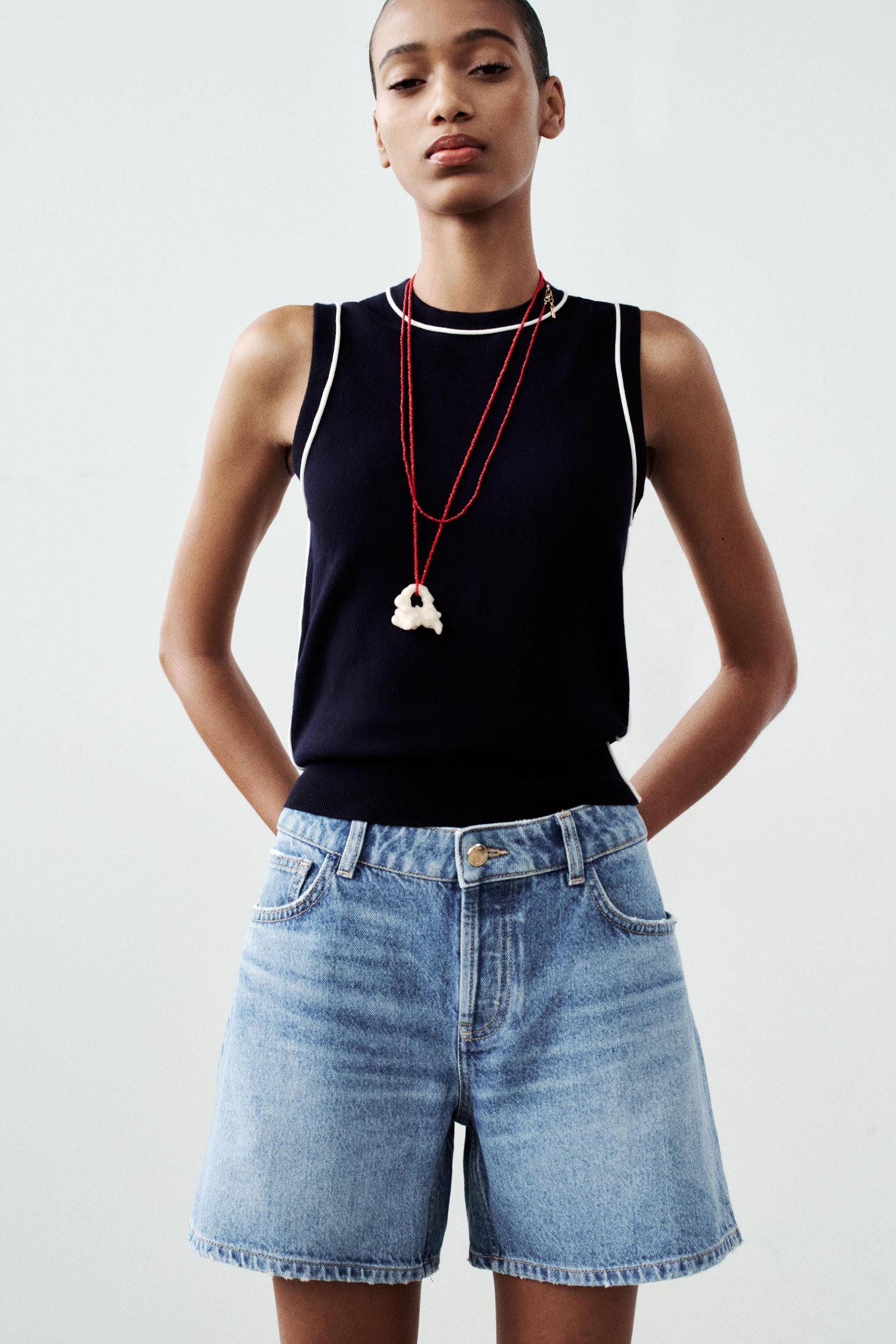 Z1975 HIGH-WAISTED LOOSE FIT SHORTS Product Image