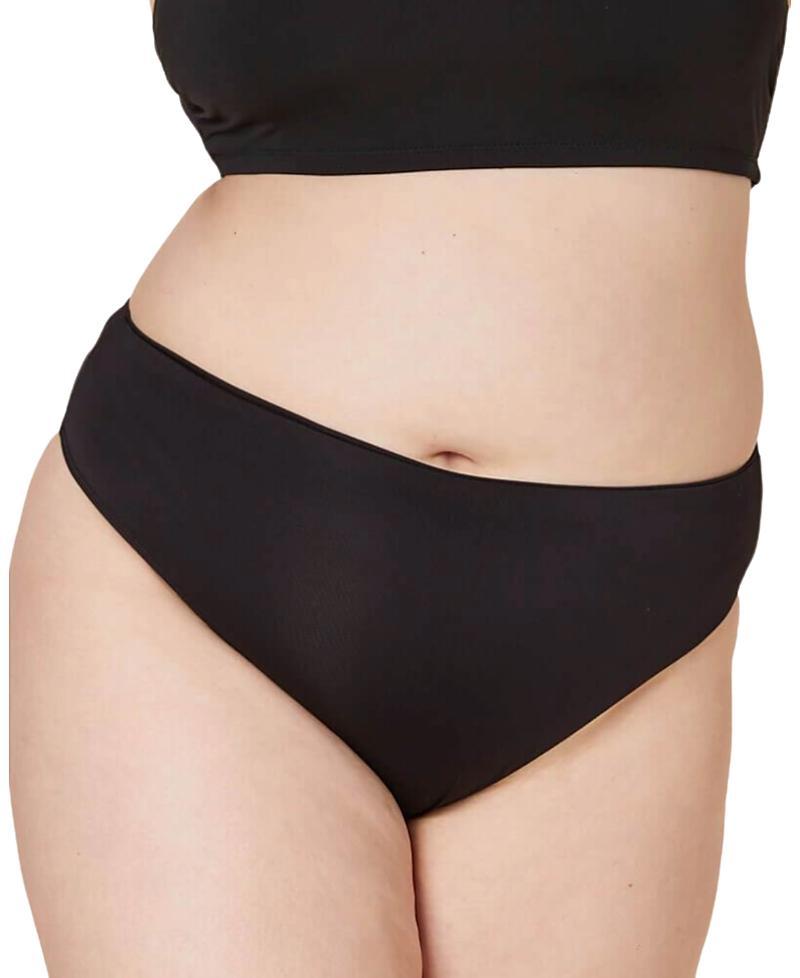 Andie Womens 90s High Waisted Cheeky Bikini Bottom Product Image