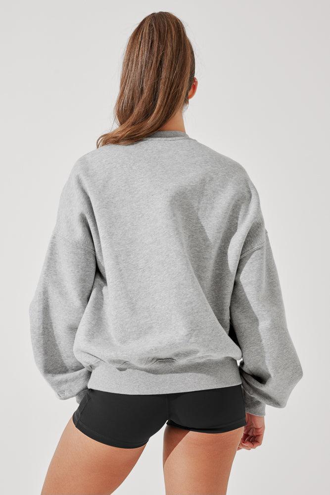 Cloud Crewneck Sweater - Merlot Product Image