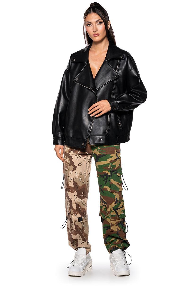 RYANN CAMO COLOR BLOCKED CARGO PANT Product Image