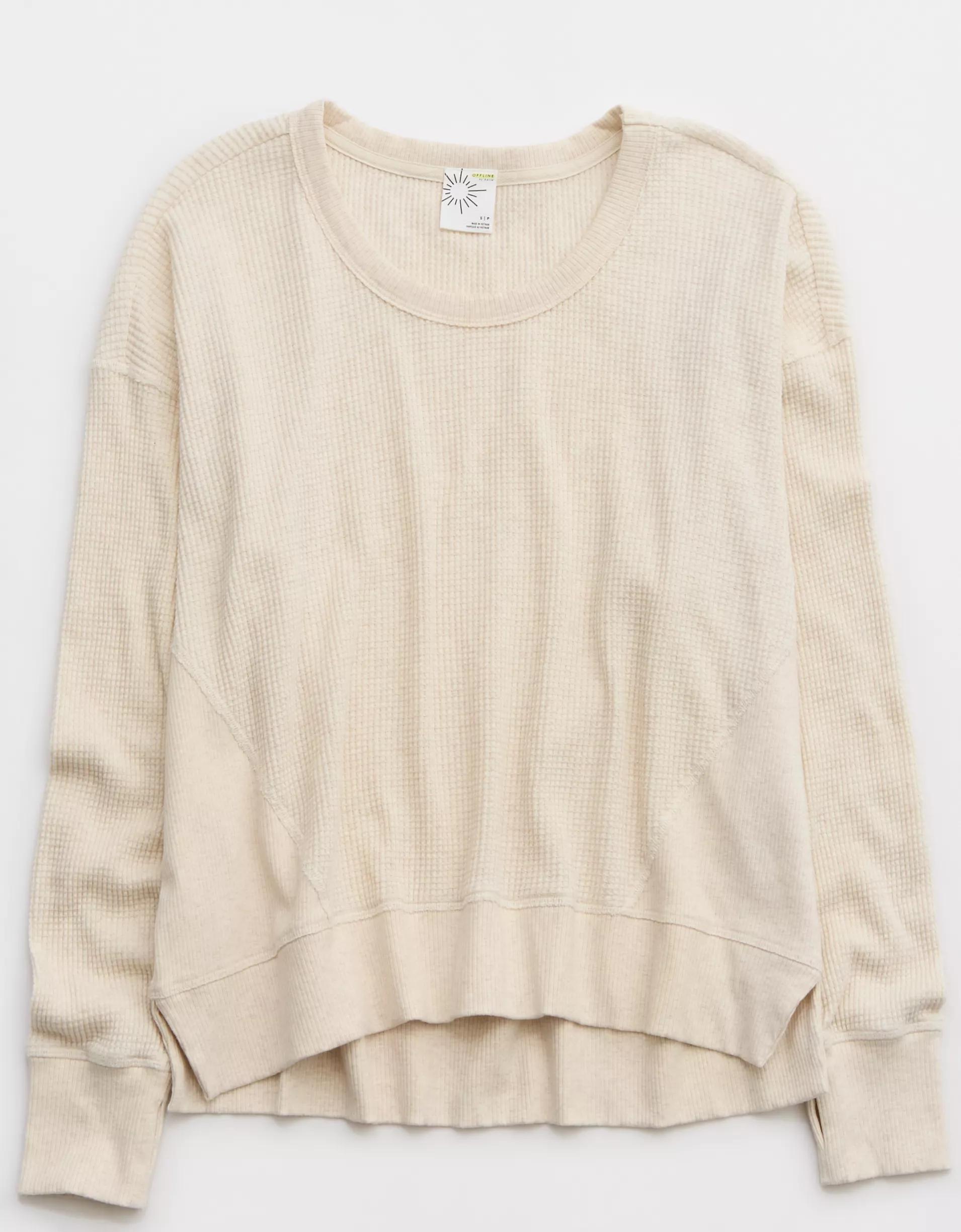 OFFLINE By Aerie Wow! Waffle T-Shirt Product Image