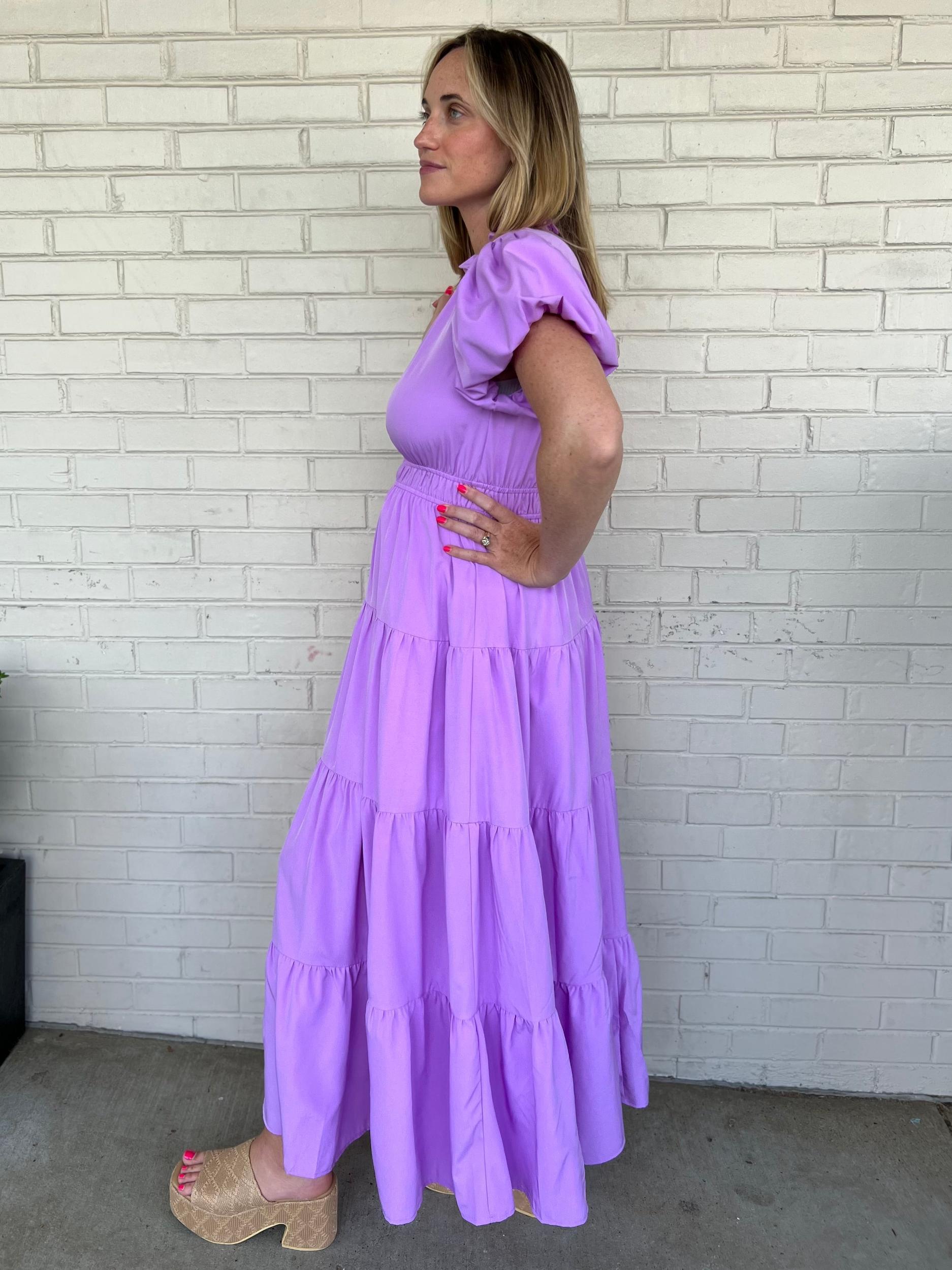 Peaceful Feeling Midi Dress Product Image