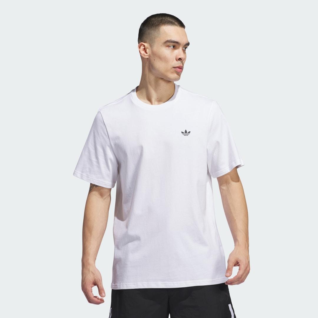 adidas Skateboarding 4.0 Logo Tee Black XS Mens Product Image