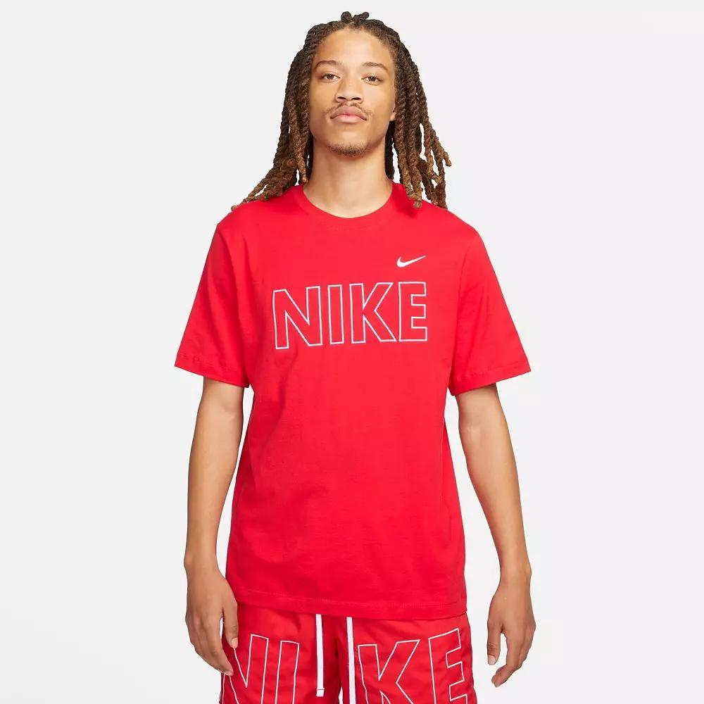 Mens Nike Sportswear Bold Embroidery Graphic Tee Product Image