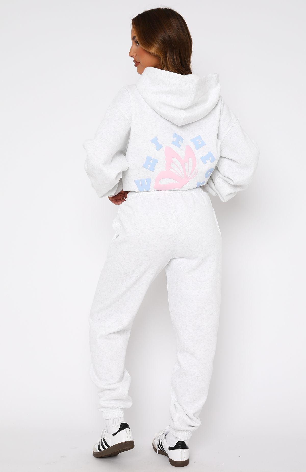 Give You The Best Sweatpants Grey Marle Product Image