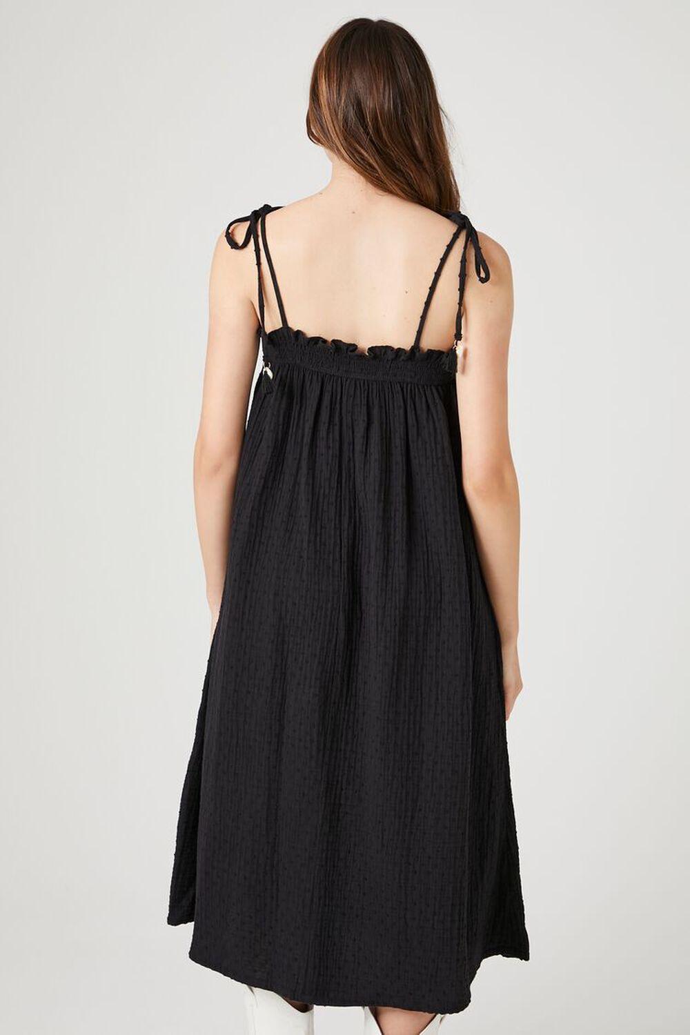 Tie-Strap Shift Midi Dress | Forever 21 Product Image