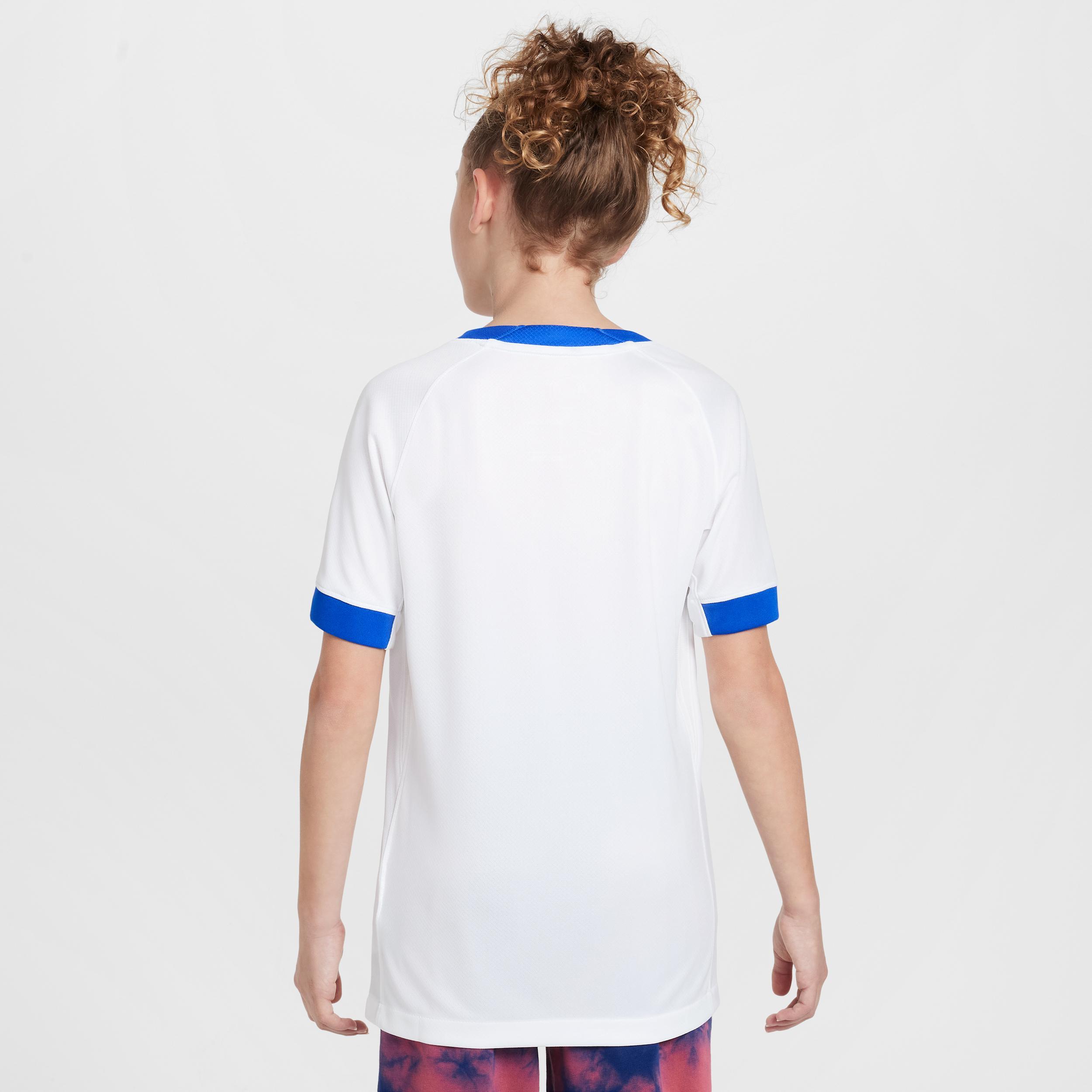 England 2025 Stadium Home (Women's Team) Big Kids' Nike Dri-FIT Soccer Replica Jersey Product Image