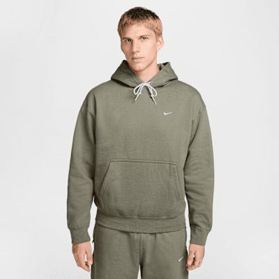 Nike Men's Solo Swoosh Fleece Pullover Hoodie Product Image