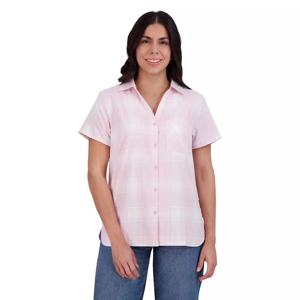 Women's ZeroXposur Short Sleeve Tech Shirt, Size: Small, Pink Glen Product Image