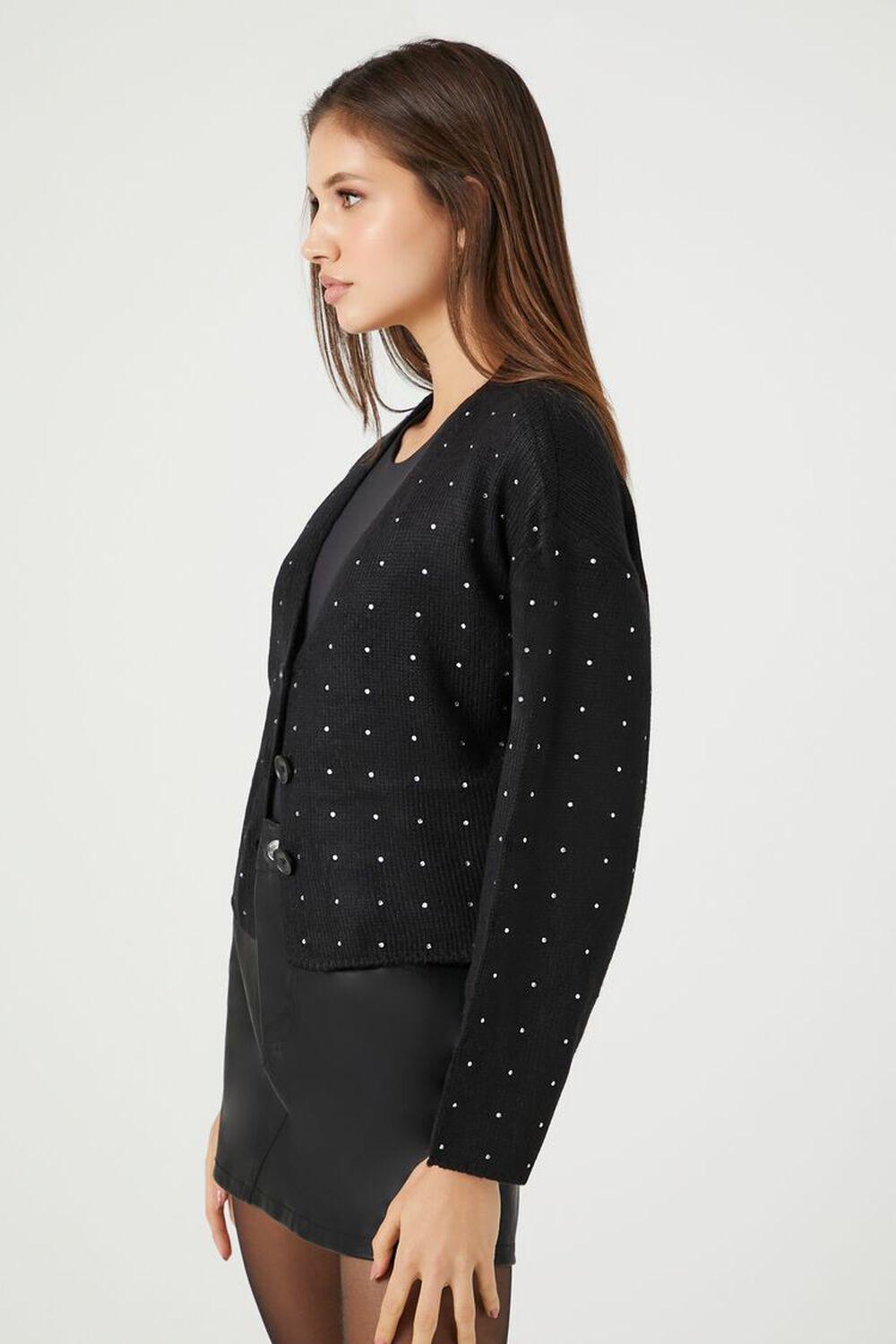 Polka Dot Cardigan Sweater | Forever 21 Product Image