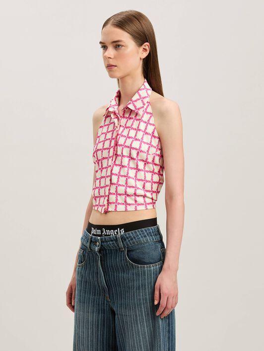 NET LOGO OPEN BACK SHIRT Product Image