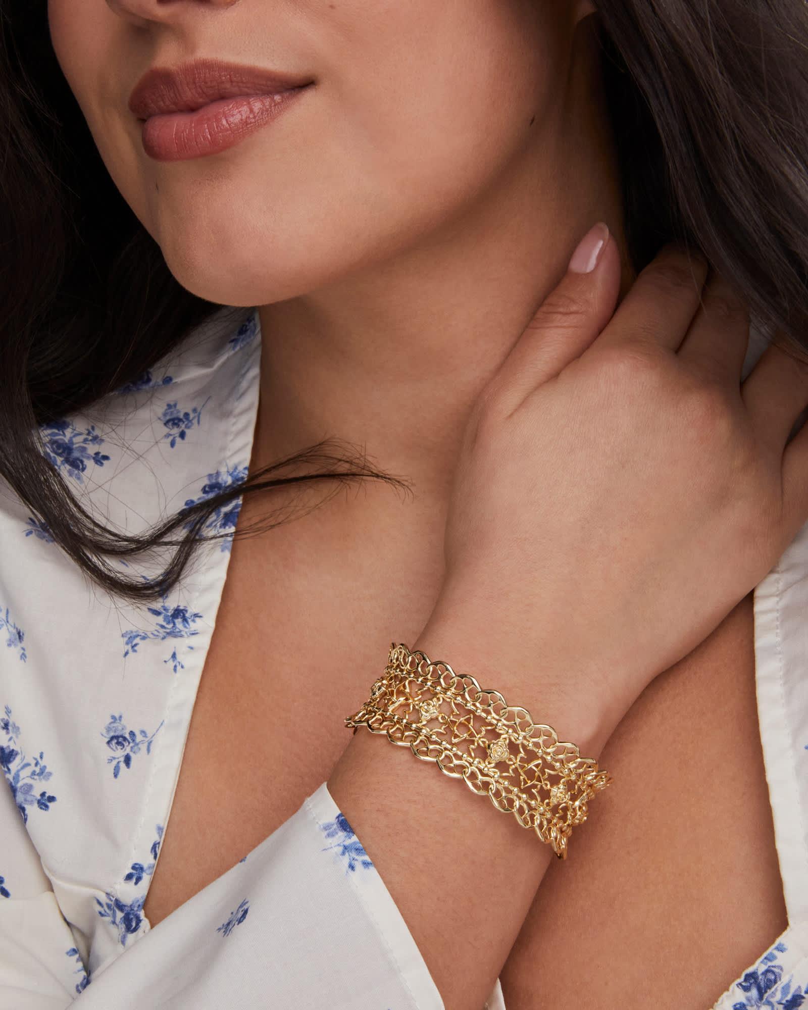 Mallory Rose Gold Huggie Earrings Product Image