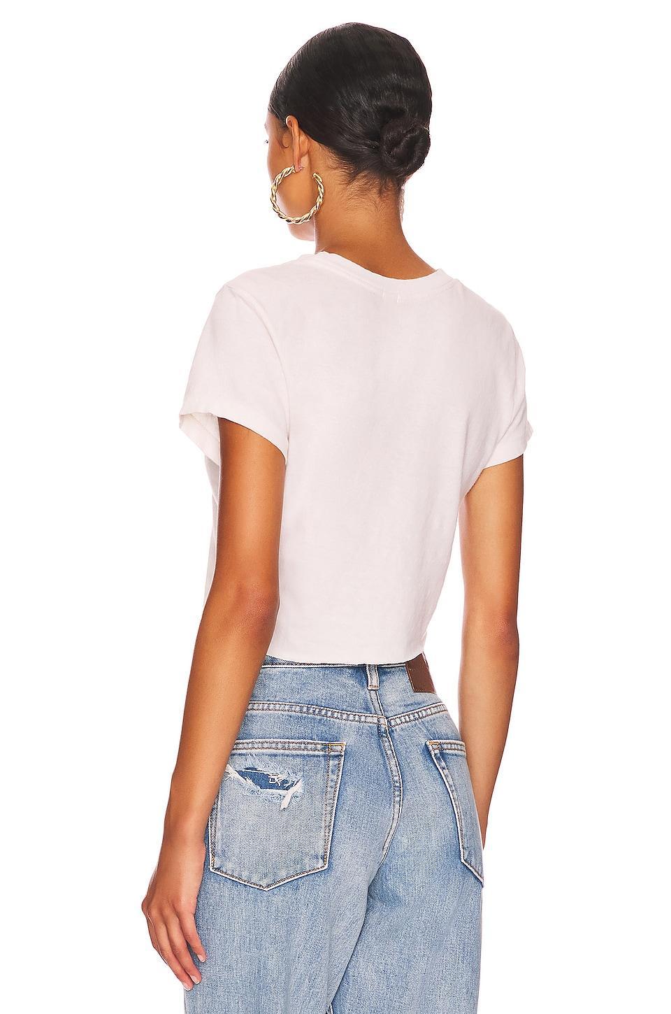 x Hanes Cropped 60's Slim Tee RE/DONE Product Image