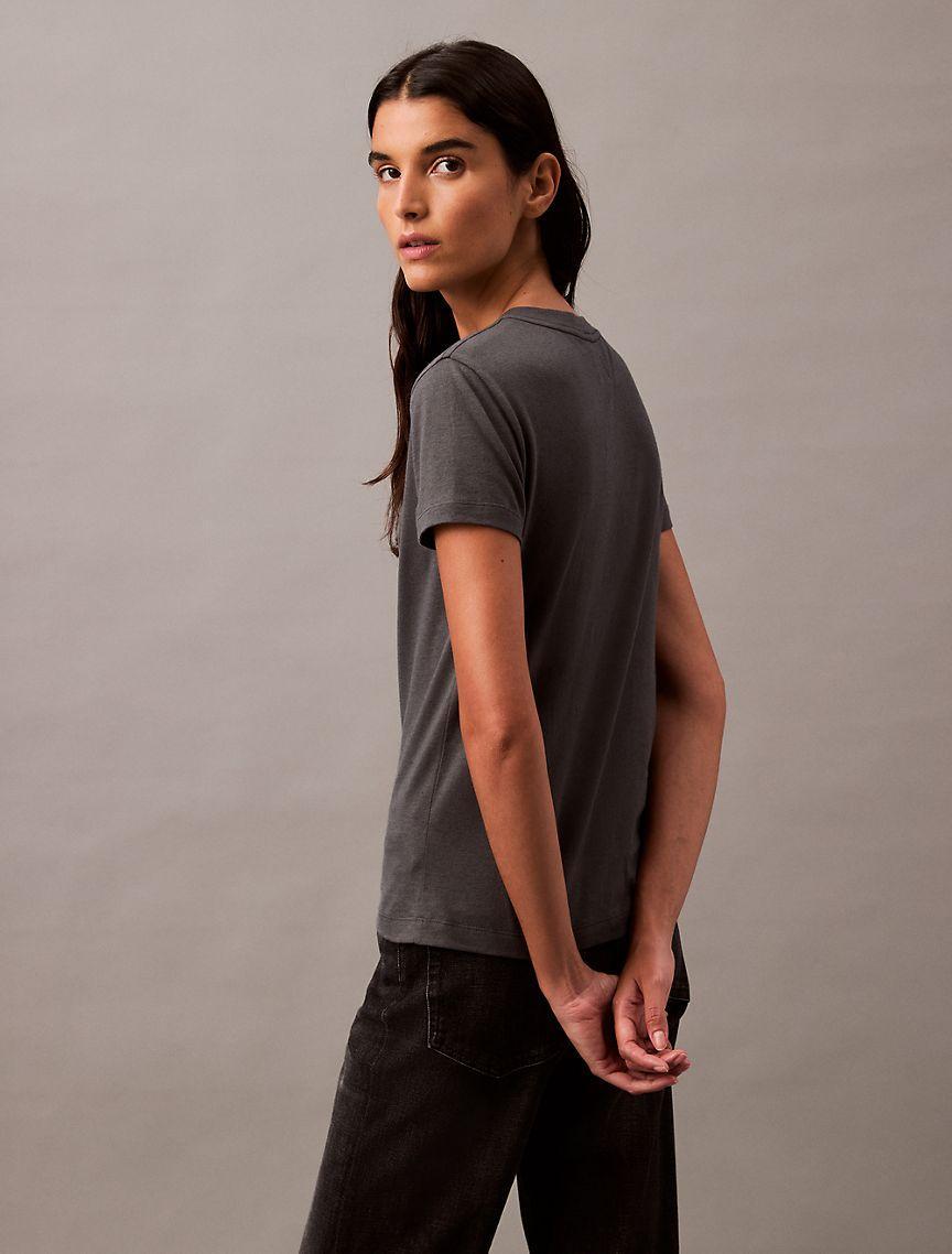 Cotton Silk Tee Product Image