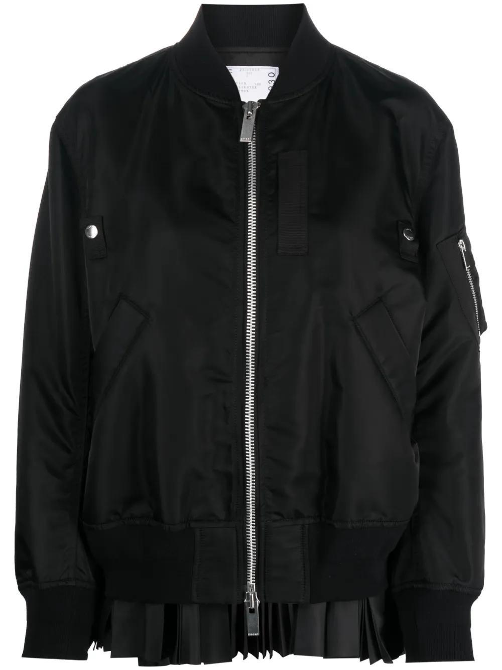 SACAI Zip In Black Product Image