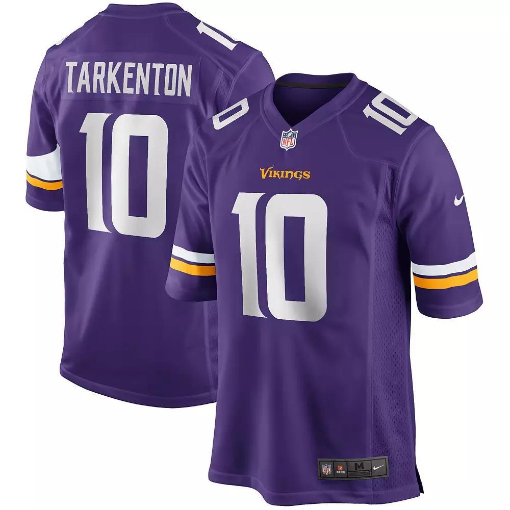 Men's Nike Fran Tarkenton Purple Minnesota Vikings Game Retired Player Jersey, Size: Large Product Image