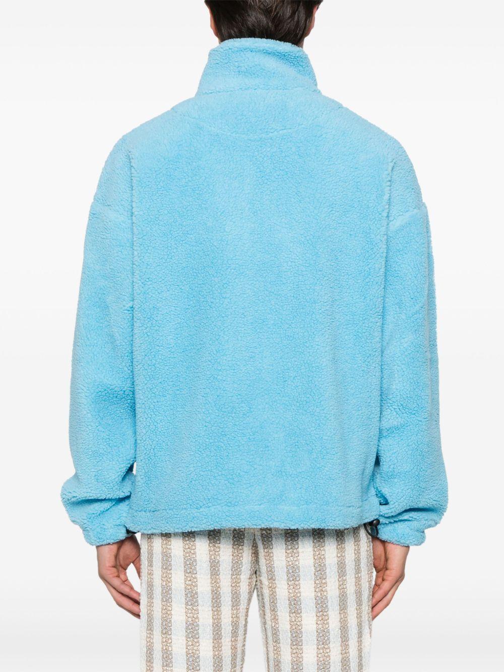 logo-print jacket Product Image