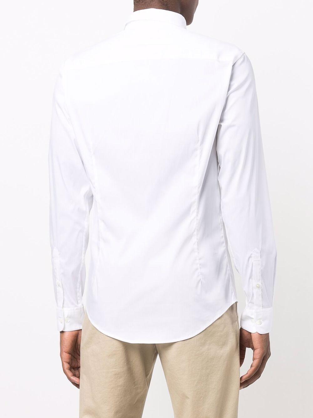 logo-patch longsleeved shirt Product Image