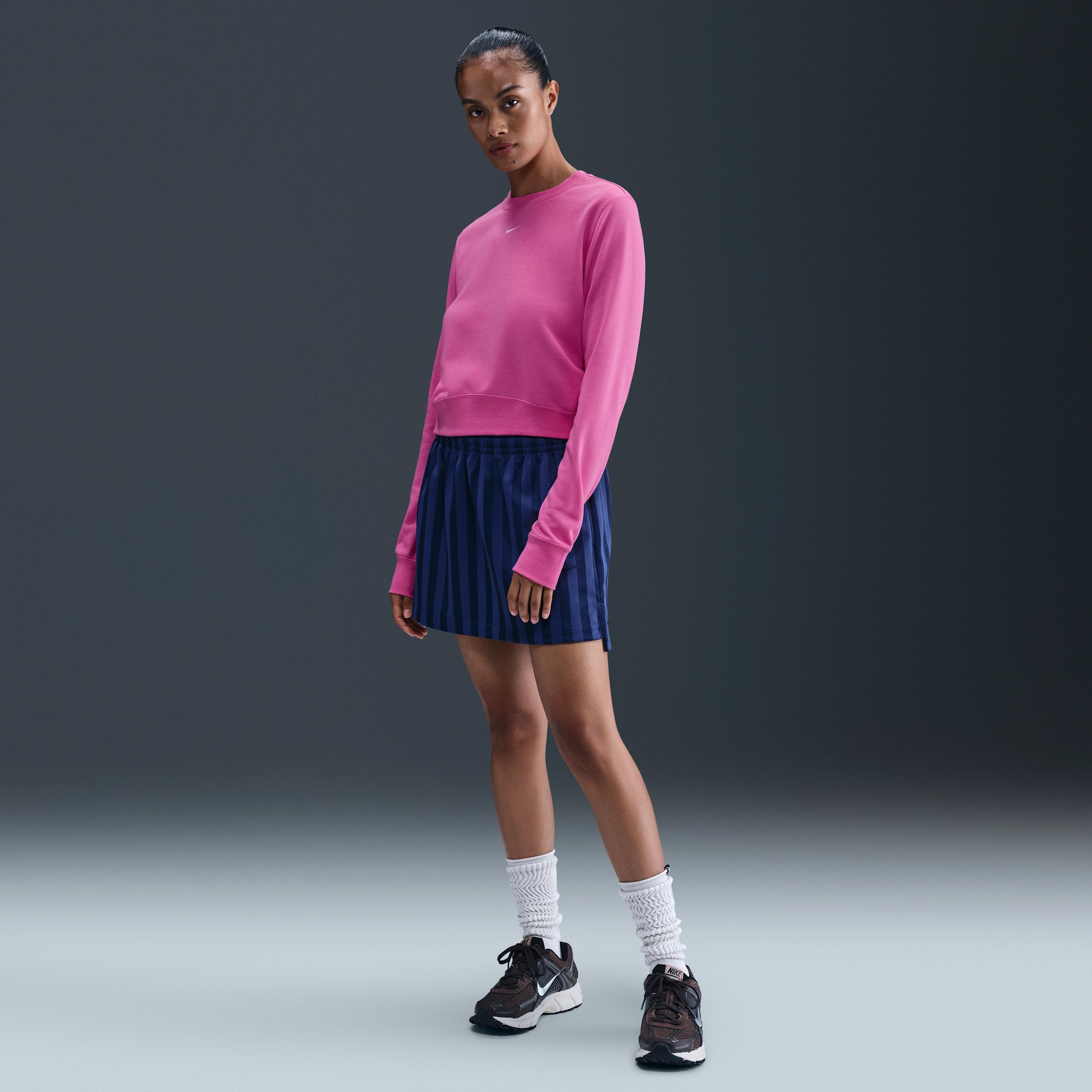 Nike Sportswear Chill Terry Women's Crew-Neck French Terry Sweatshirt Product Image