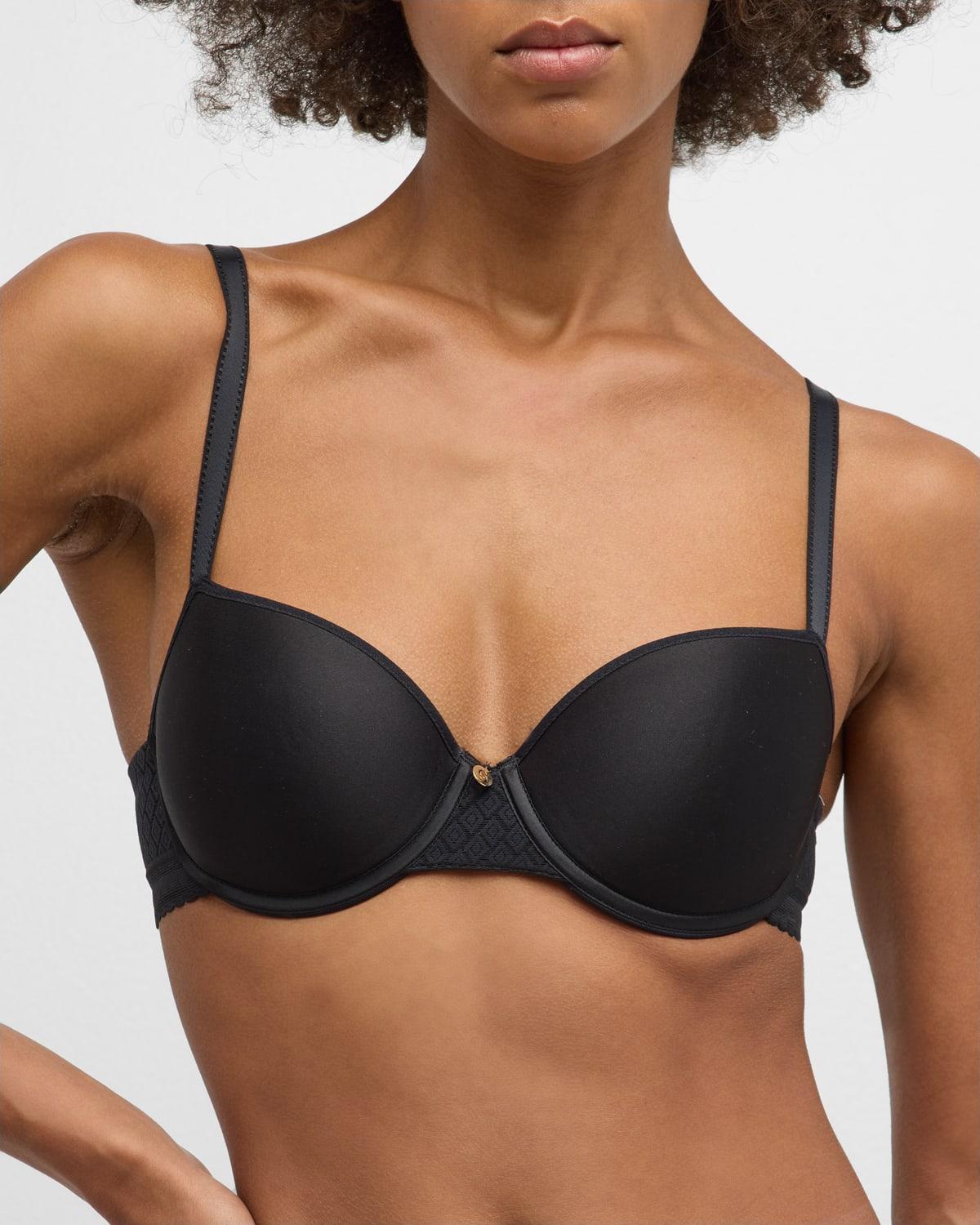 Chantelle Lucie Lace Comfort Demi Memory Foam Bra Product Image