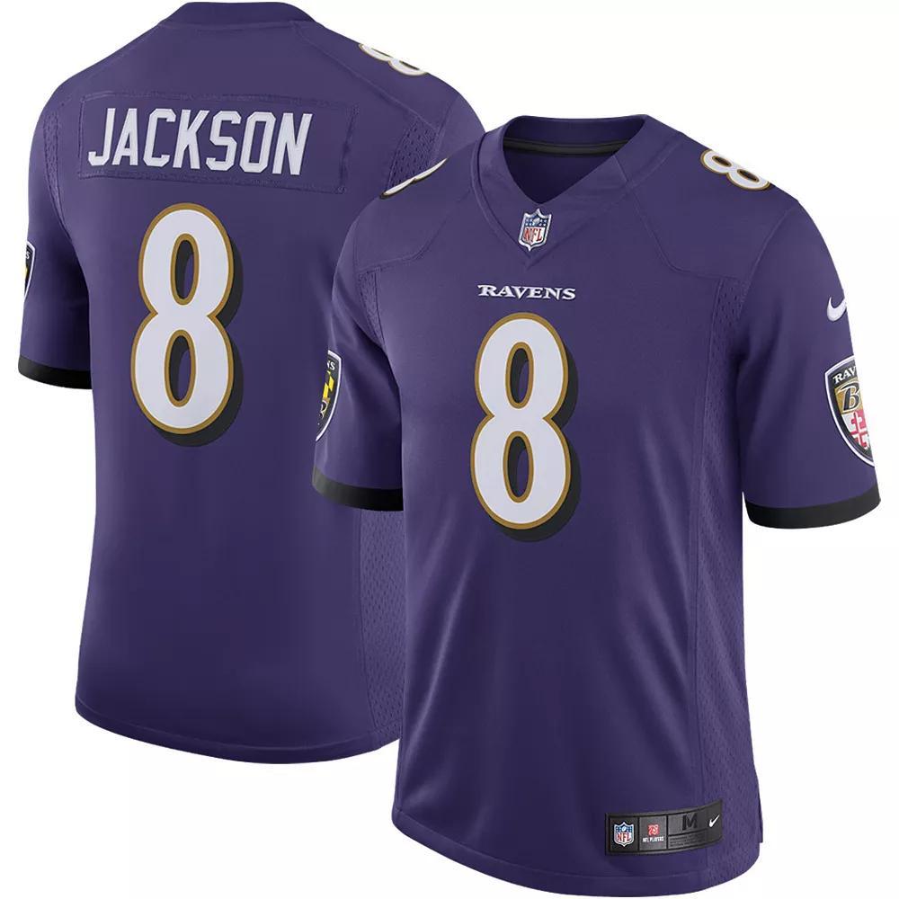 Mens Nike Lamar Jackson Baltimore Ravens Speed Machine Limited Jersey Product Image