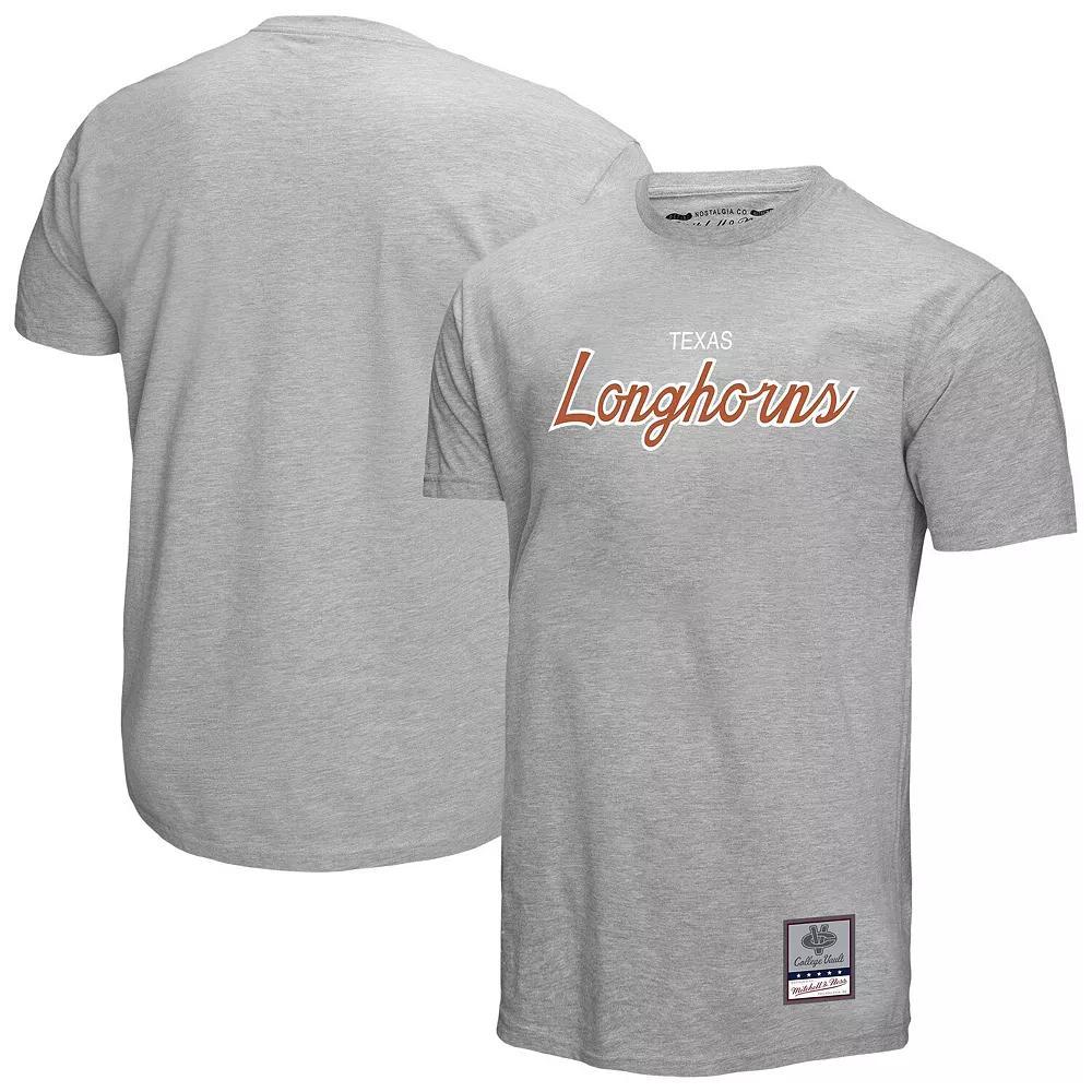 Men's Mitchell & Ness  Gray Florida State Seminoles Elite Script T-Shirt, Size: Small, Grey Product Image