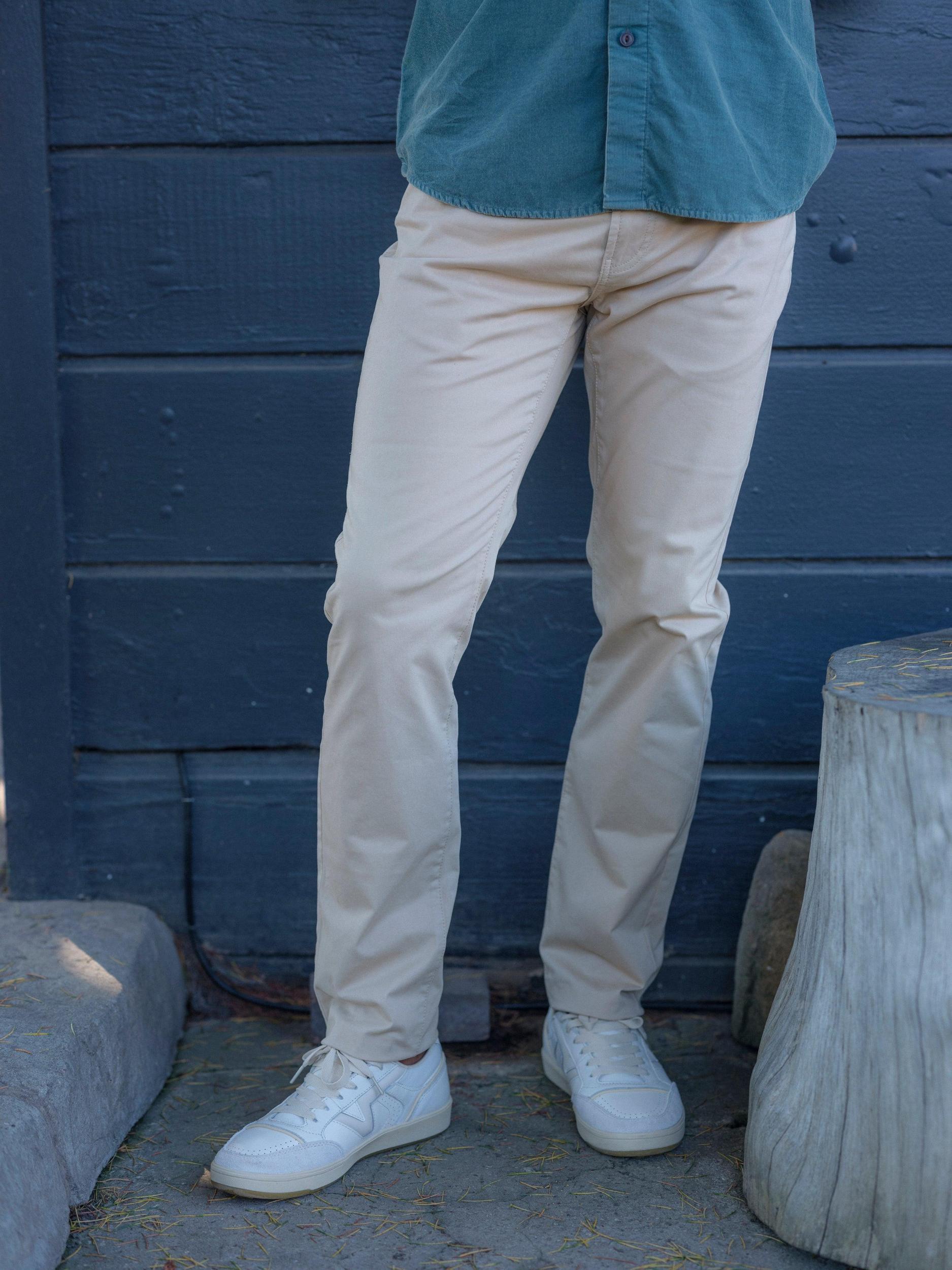 Hybrid Stretch 5 Pocket - Pebble Product Image