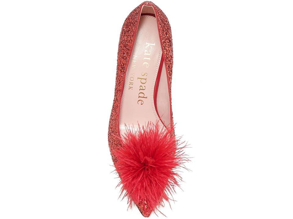 Kate Spade New York Marabou Heel (Engine ) Women's Shoes Product Image