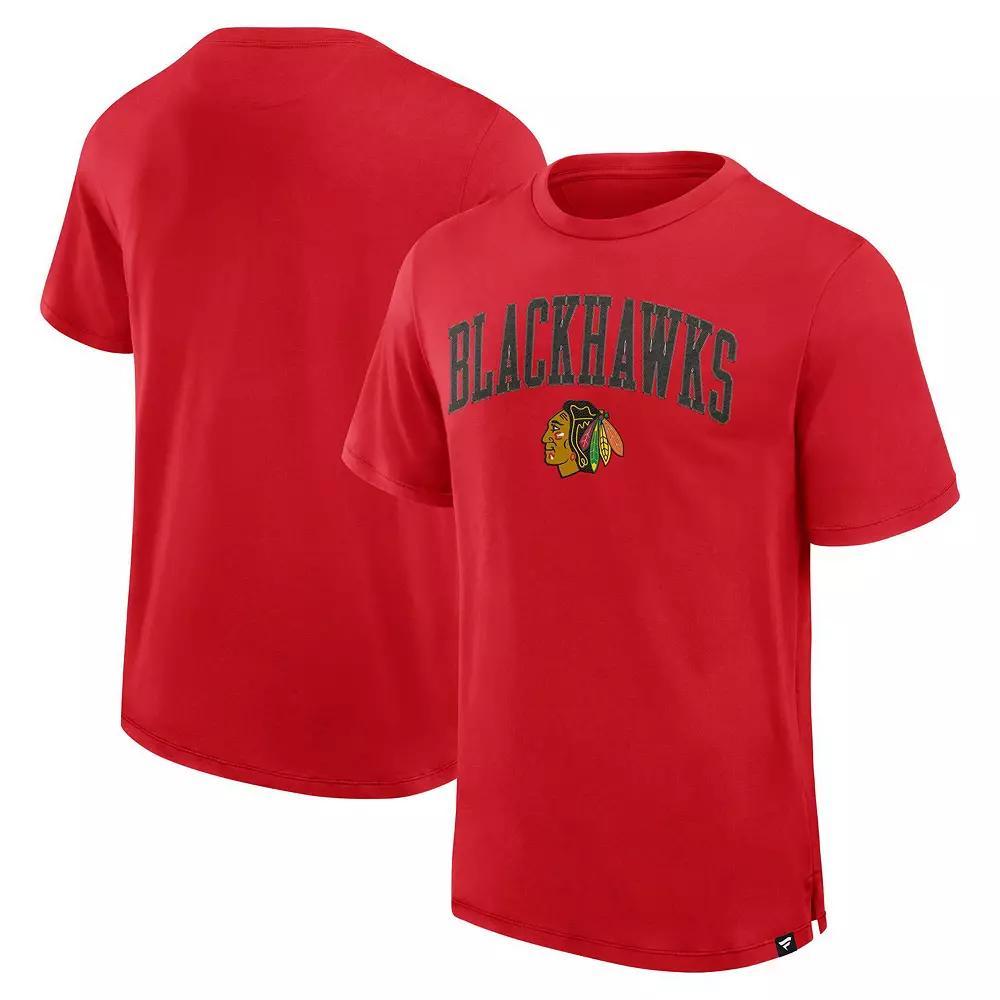 Men's Fanatics  Black Vegas Golden Knights Elevated Pima T-Shirt, Size: Large, Lvk Black Product Image
