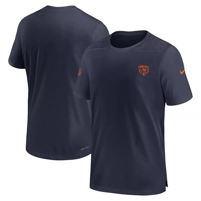 Mens Nike Powder Blue Los Angeles Chargers Sideline Coach Performance T-shirt Product Image