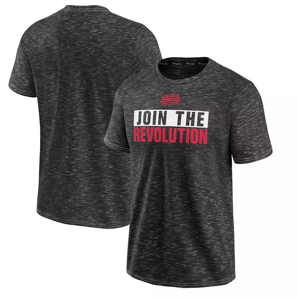 Men's Fanatics Branded  Charcoal New England Revolution T-Shirt, Size: XL, Ner Charco Product Image