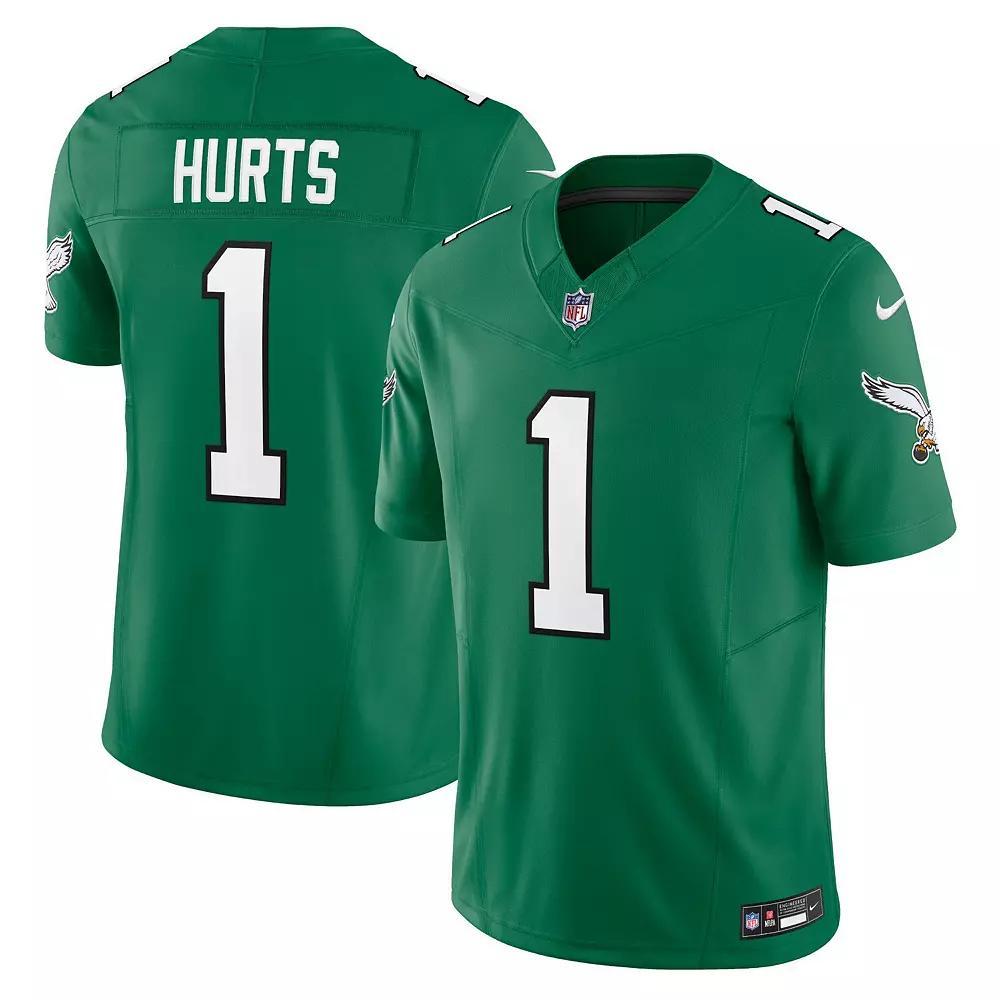 Men's Nike Jalen Hurts Kelly Green Philadelphia Eagles Vapor F.U.S.E. Limited Jersey, Size: Small Product Image