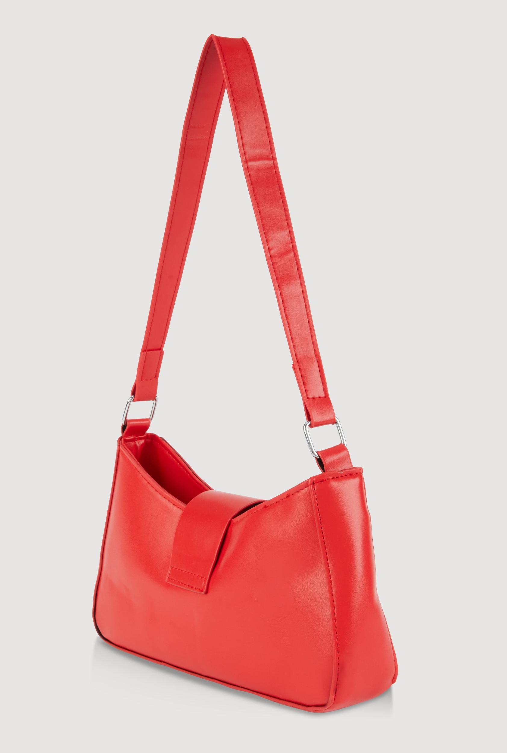 Buckle Detail Shoulder Bag Unisex Product Image