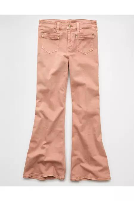 AE Stretch High-Waisted Flare Jean Women's Product Image
