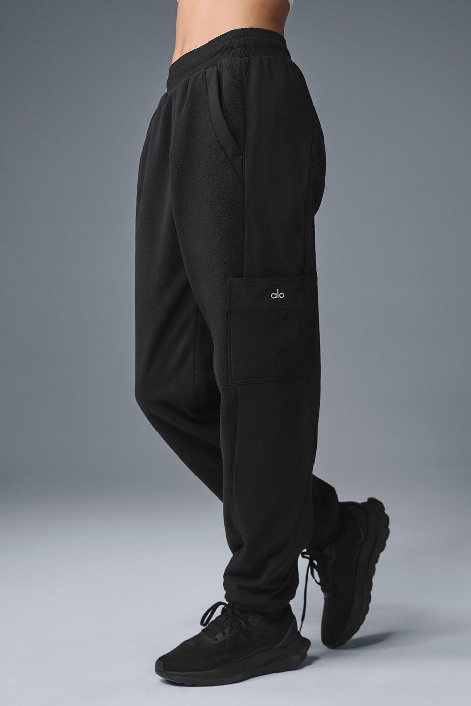 Polar Fleece Wintry Mix Pant - Black Product Image
