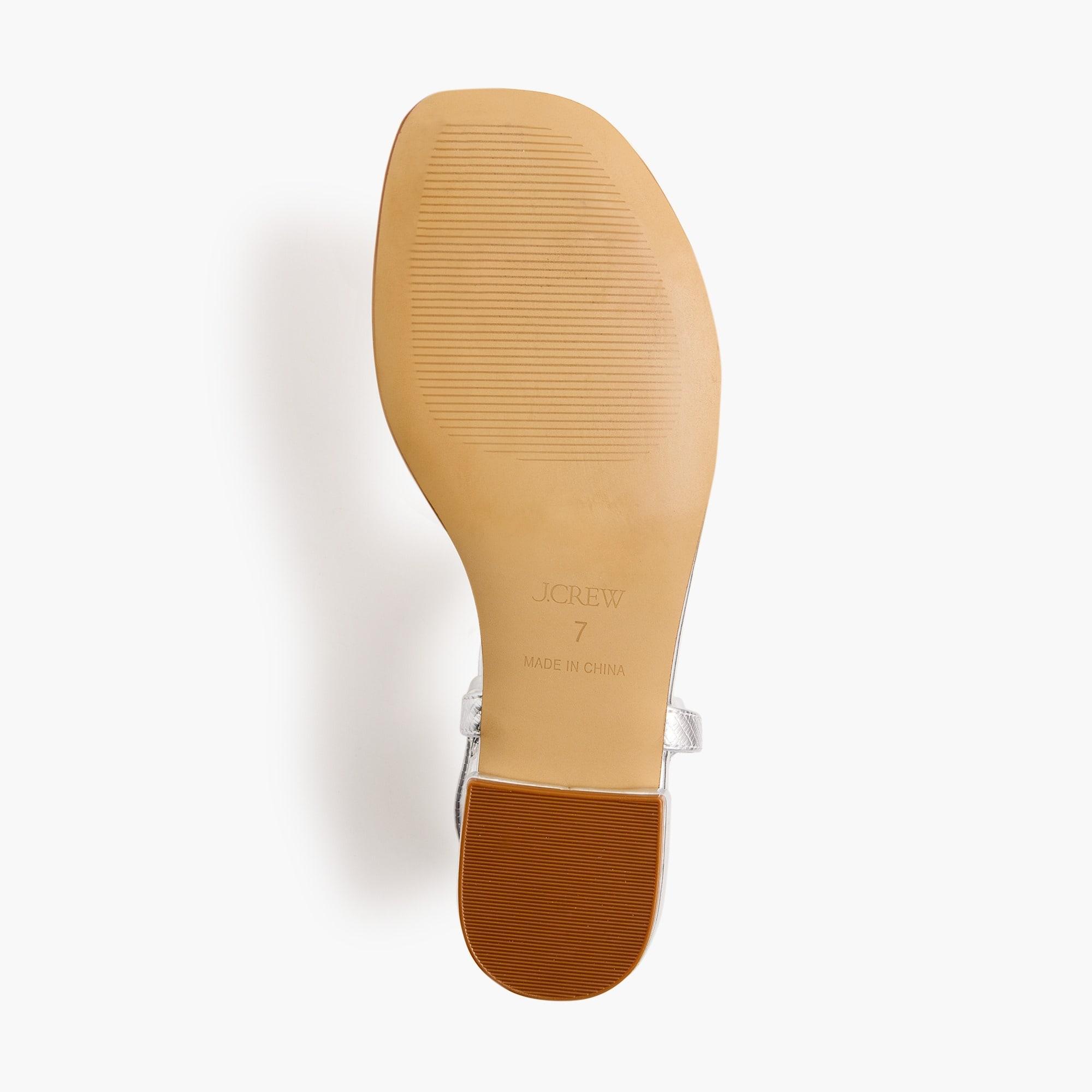 Ankle-strap thong sandals Product Image