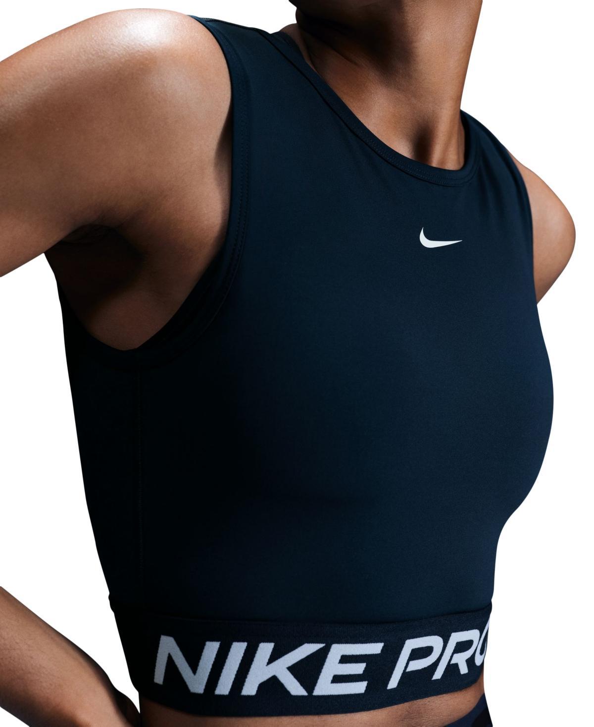 Women's Nike Pro Dri-FIT Cropped Tank Top Product Image