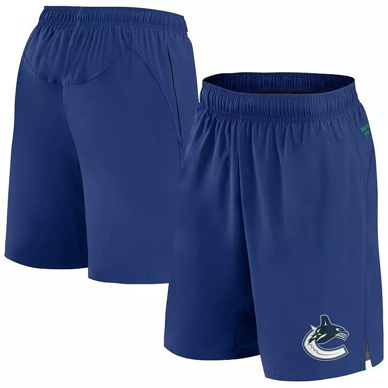 Men's Fanatics Branded  Navy Nashville Predators Authentic Pro Tech Shorts, Size: XL, Pdt Blue Product Image